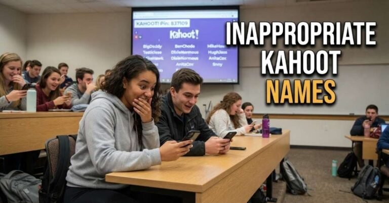 Inappropriate Kahoot Names