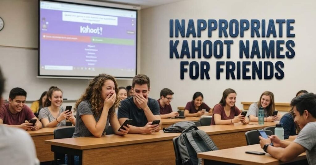 Inappropriate Kahoot Names for Friends