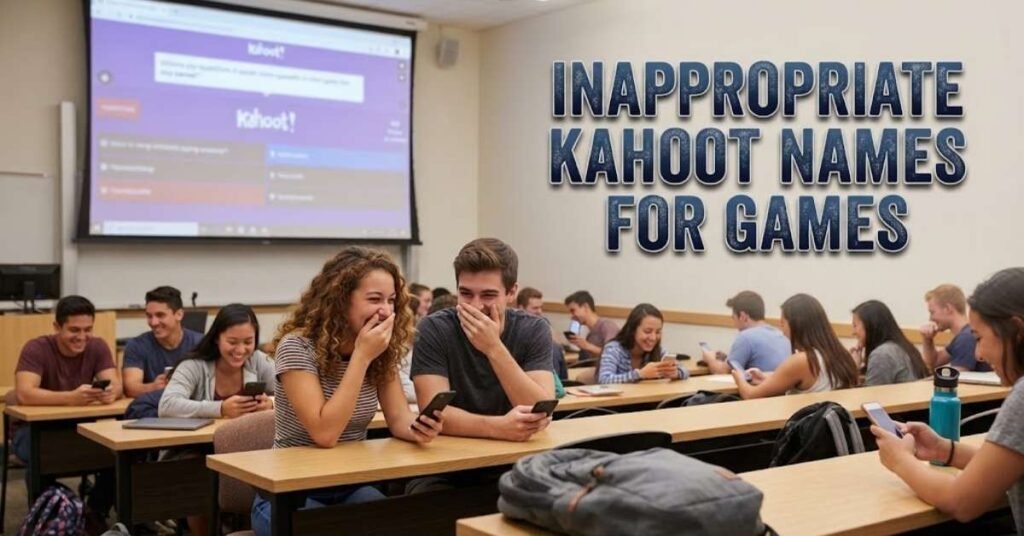 Inappropriate Kahoot Names for Games