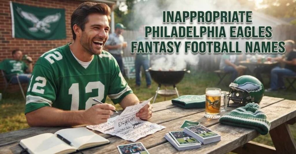 Inappropriate Philadelphia Eagles Fantasy Football Names