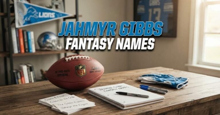 Jahmyr Gibbs Fantasy Names