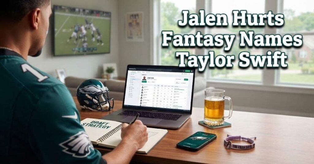 Jalen Hurts Fantasy Names Taylor Swift