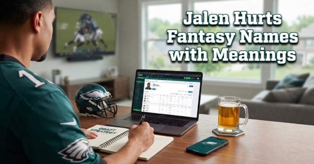 Jalen Hurts Fantasy Names with Meanings