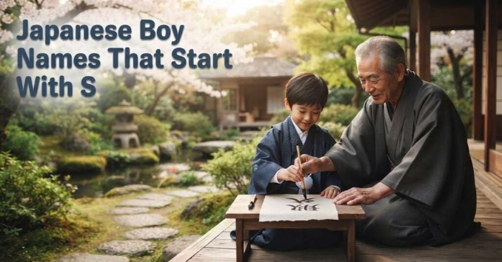 Japanese Boy Names That Start With S