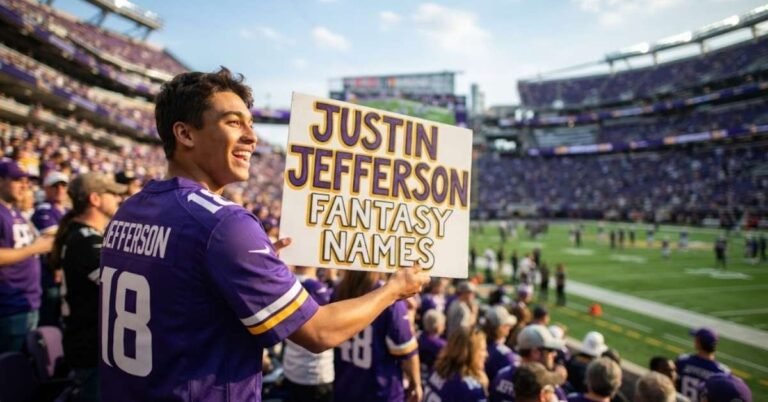 Justin Jefferson Fantasy Names