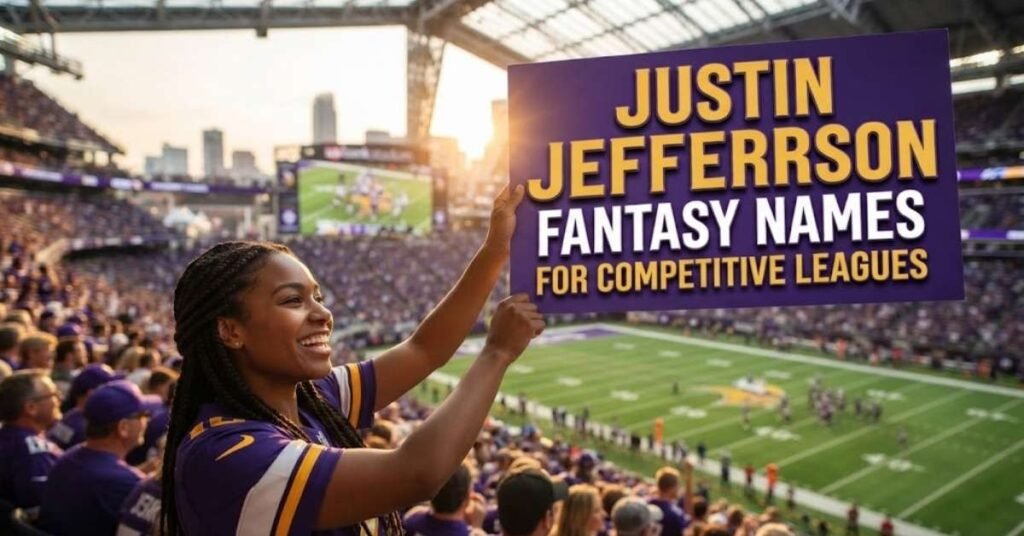 Justin Jefferson Fantasy Names for Competitive Leagues