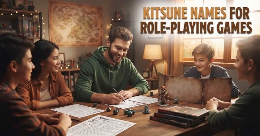 Kitsune Names for Role-Playing Games