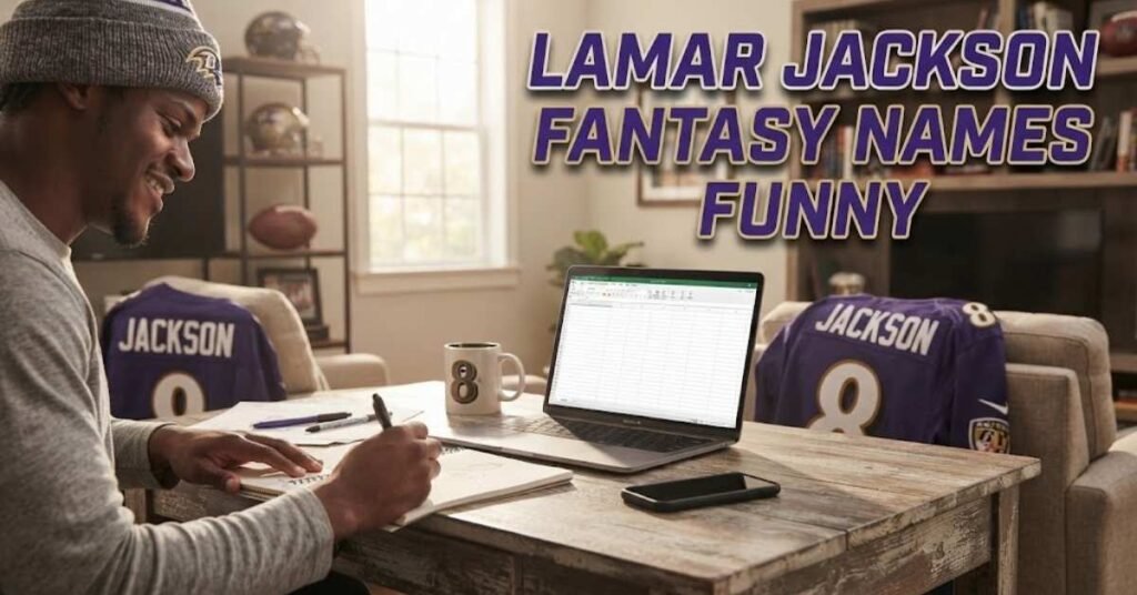Lamar Jackson Fantasy Names Funny