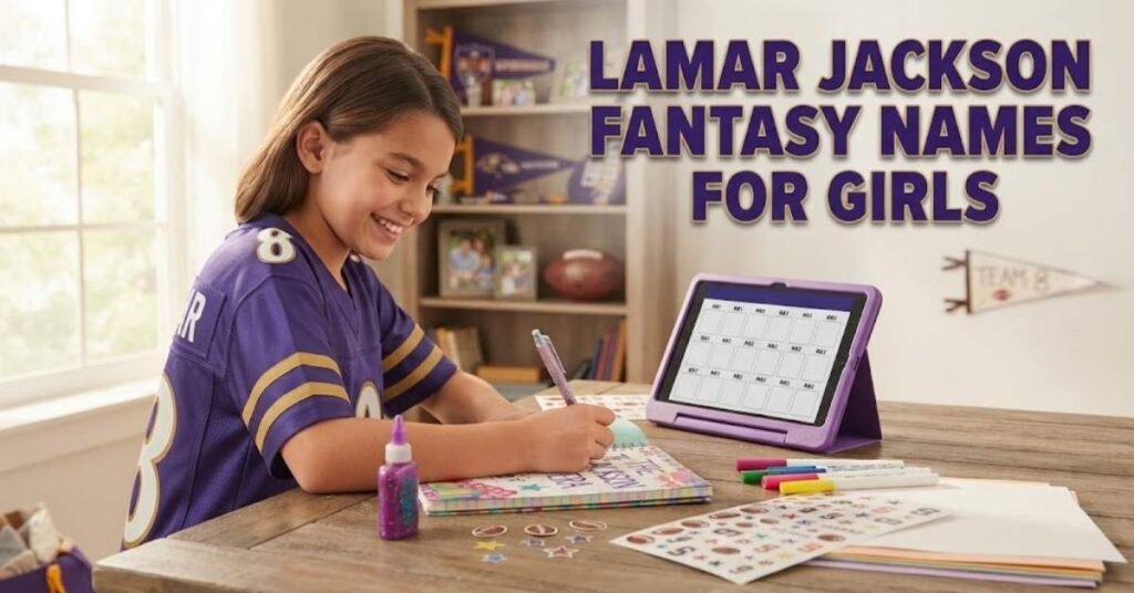 Lamar Jackson Fantasy Names for Girls