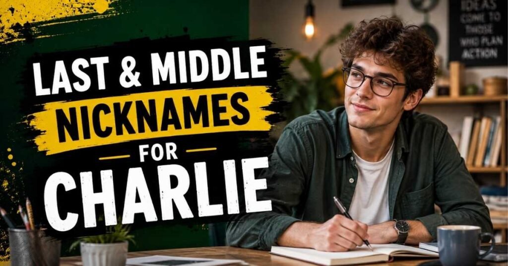 Last & Middle Nicknames for Charlie