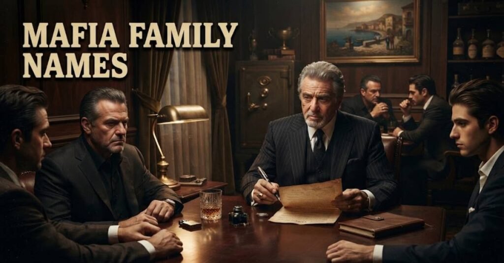 Mafia Family Names