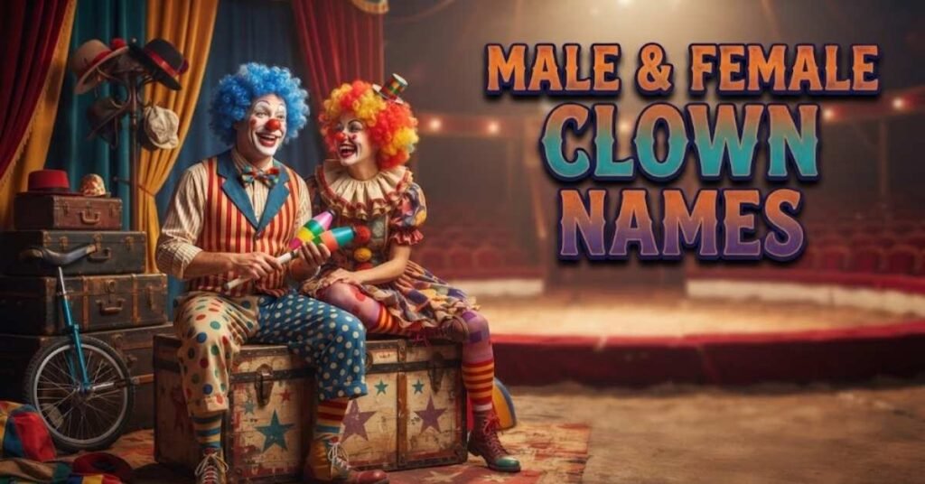 Male & Female Clown Names