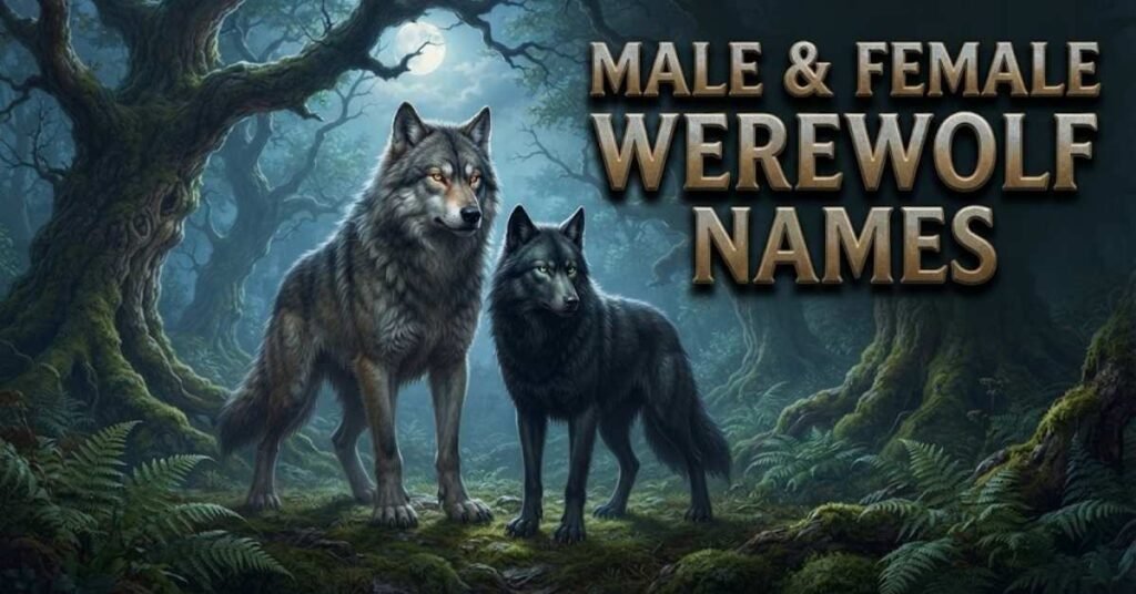 Male & Female Werewolf Names