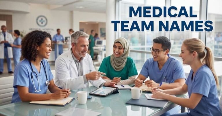 Medical Team Names