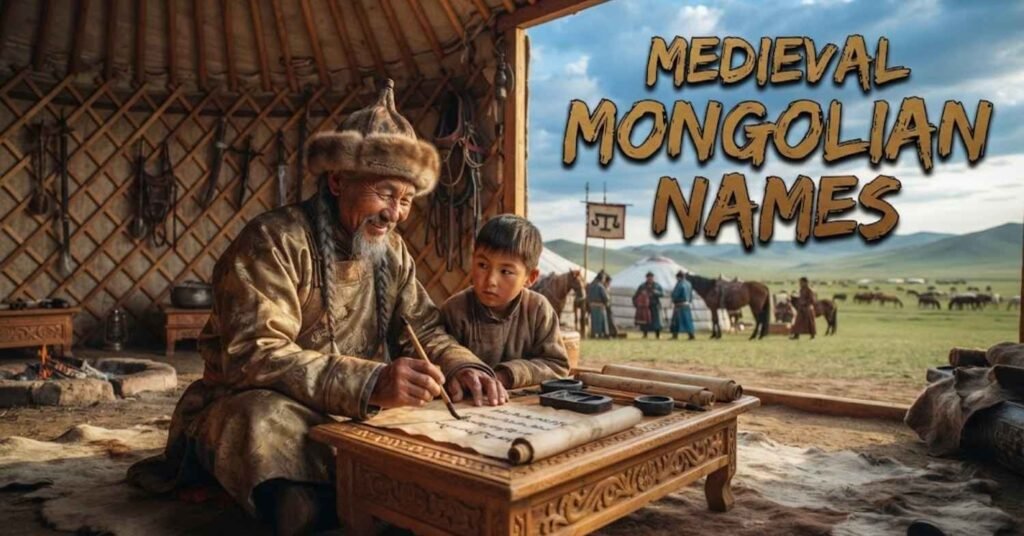 Medieval Mongolian Names