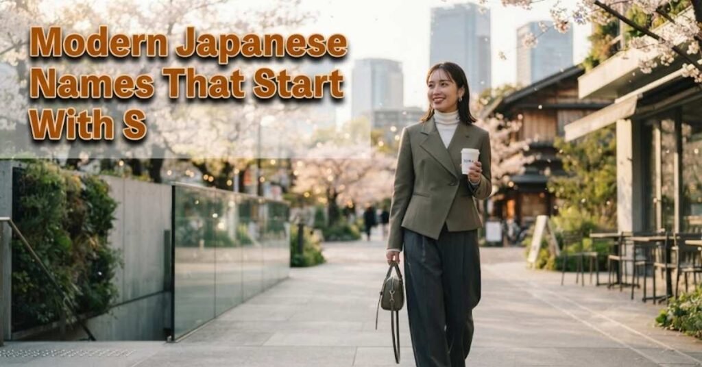 Modern Japanese Names That Start With S