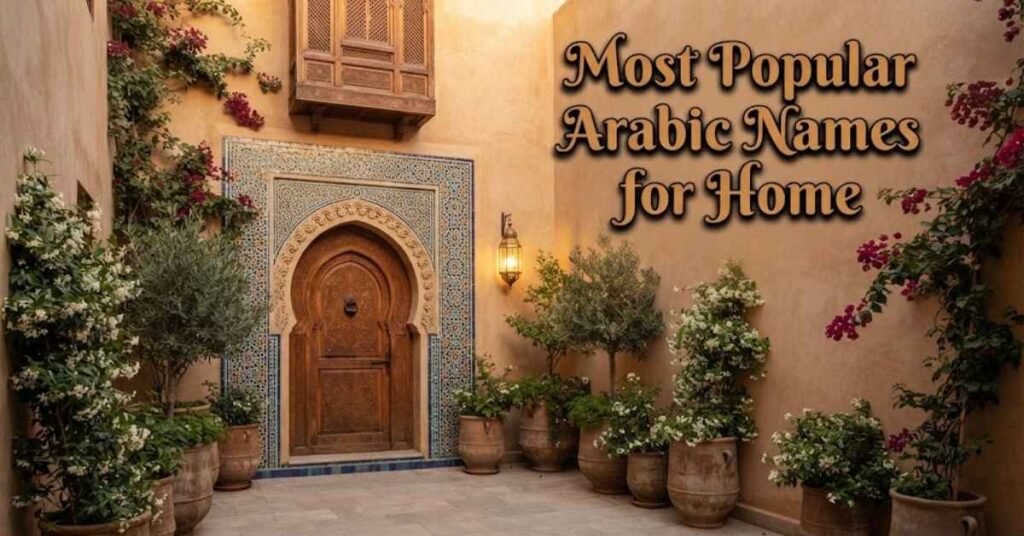 Most Popular Arabic Names for Home