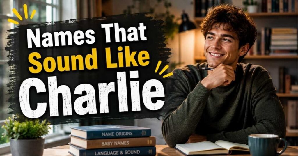 Names That Sound Like Charlie