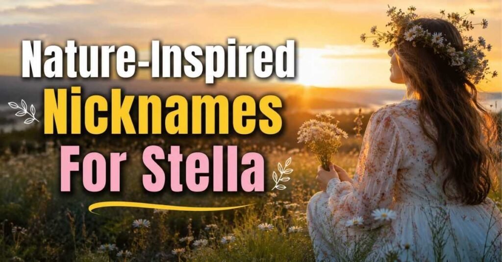 Nature-Inspired Nicknames For Stella