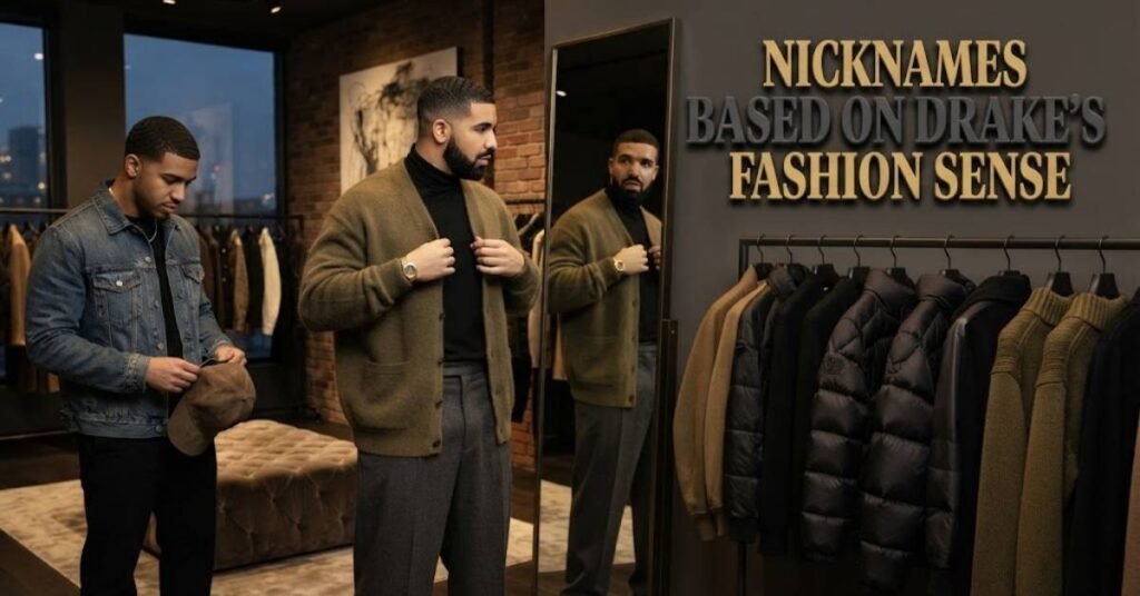 Nicknames Based on Drake’s Fashion Sense