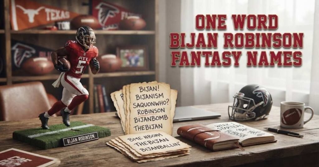 One Word Bijan Robinson Fantasy Names