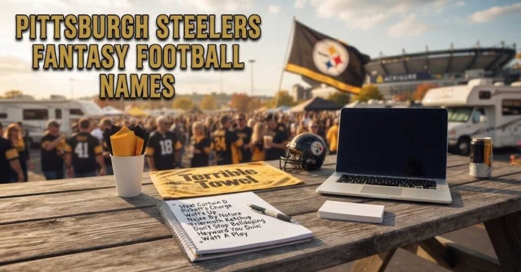 Pittsburgh Steelers Fantasy Football Names