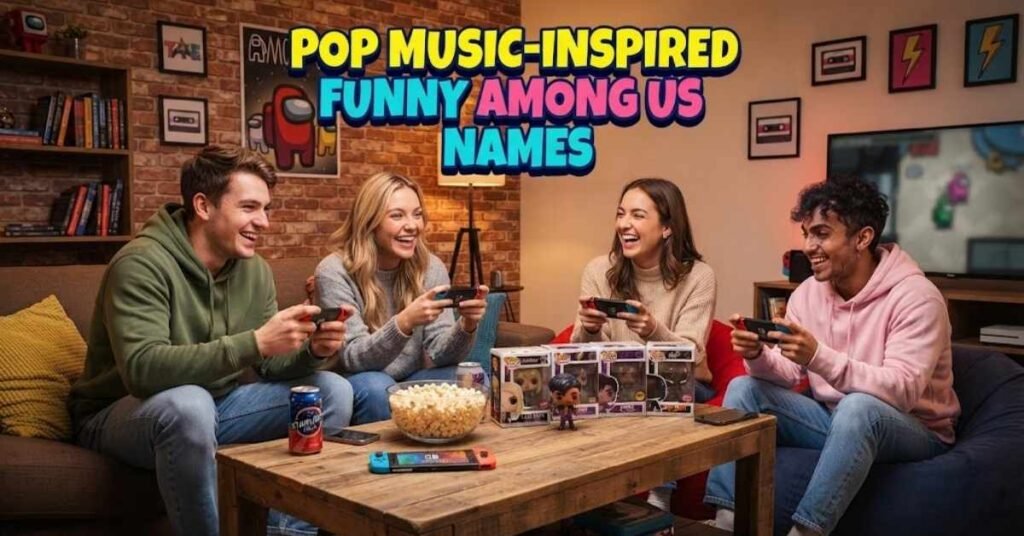 PoP Music-Inspired Funny Among us Names