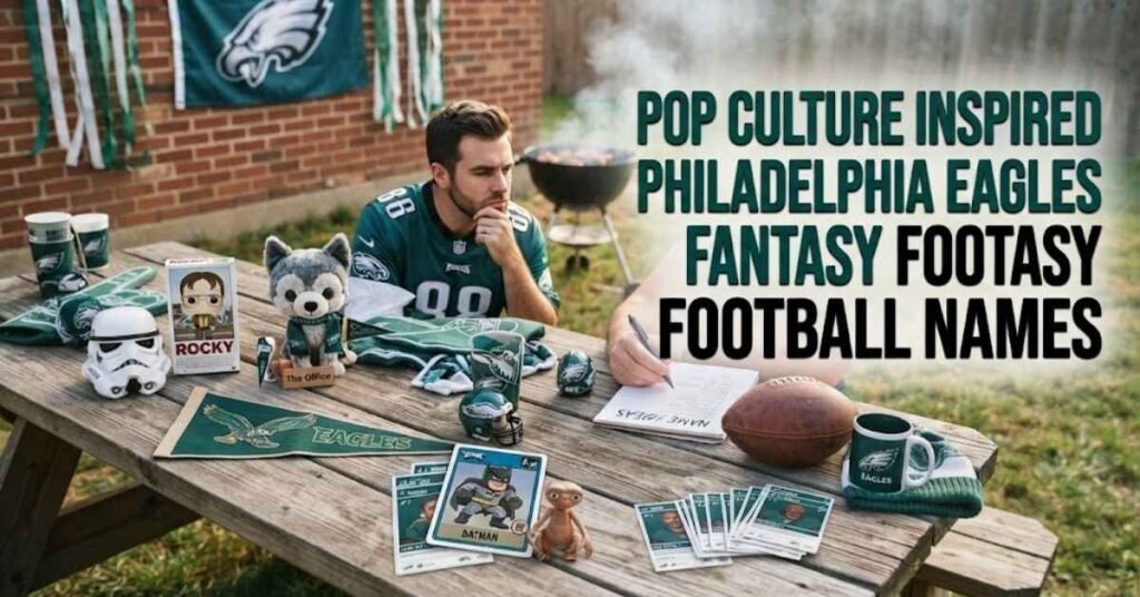 Pop Culture Inspired Philadelphia Eagles Fantasy Football Names