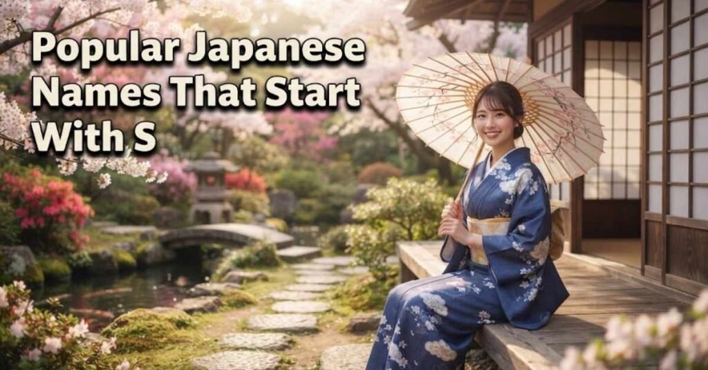 Popular Japanese Names That Start With S