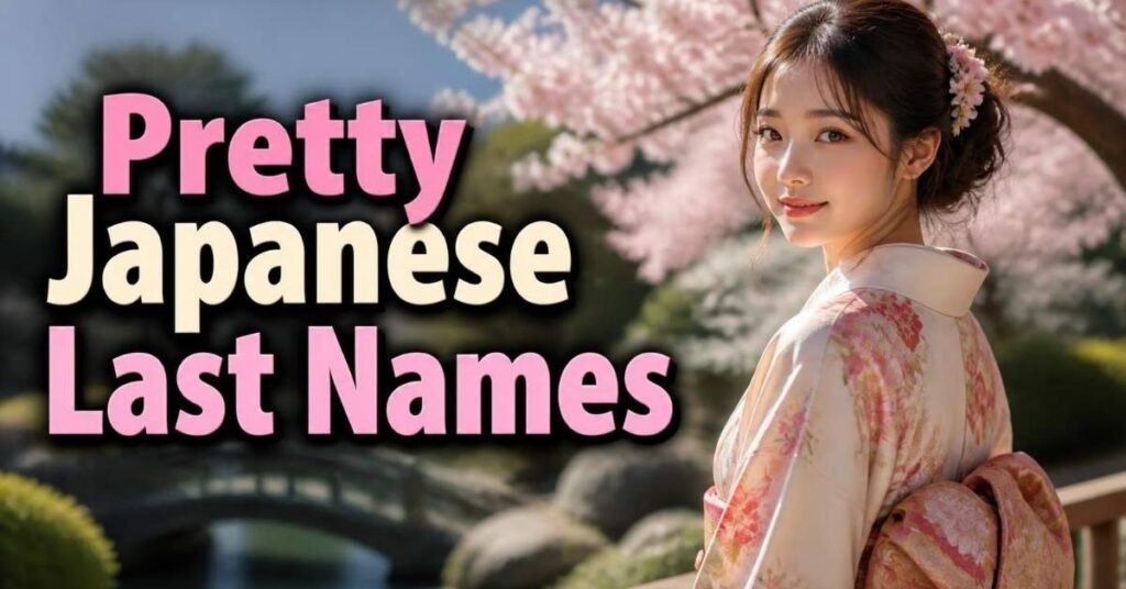 Pretty Japanese Last Names