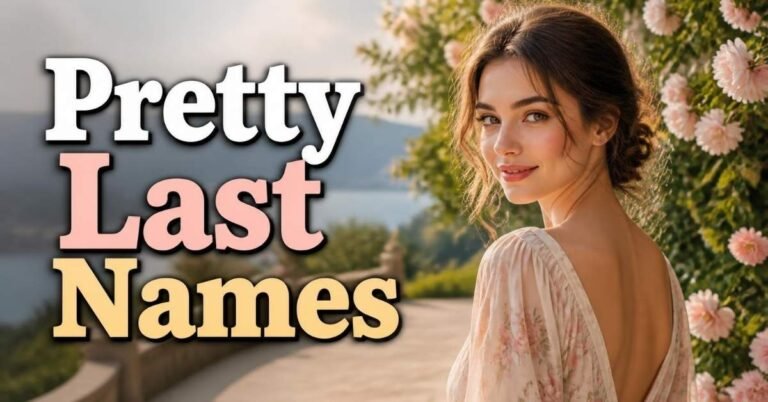 Pretty Last Names