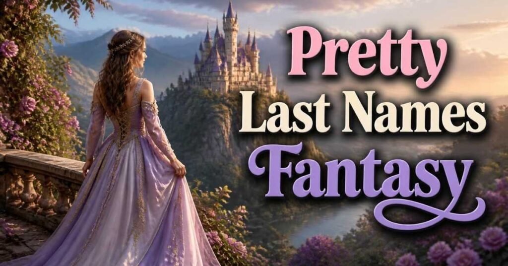 Pretty Last Names Fantasy