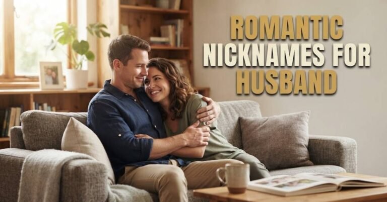 Romantic Nicknames for Husband