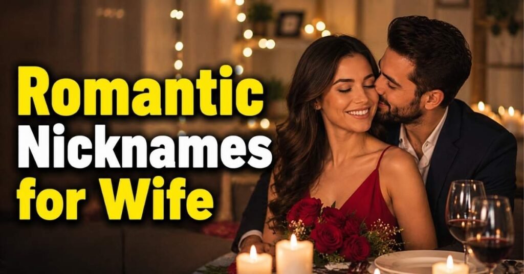 Romantic Nicknames for Wife