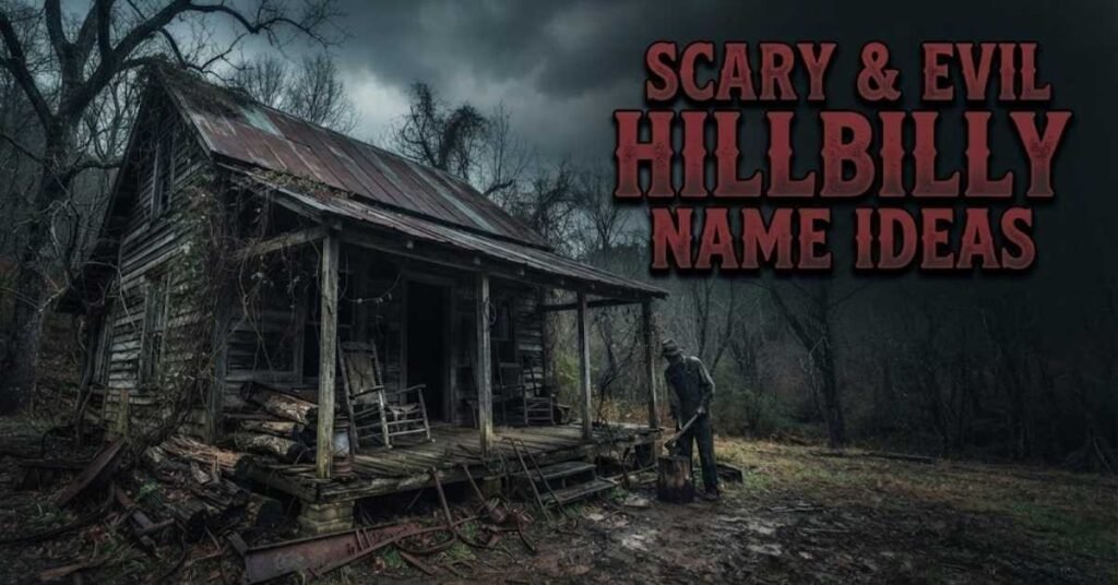 Scary & Evil Hillbilly Name Ideas