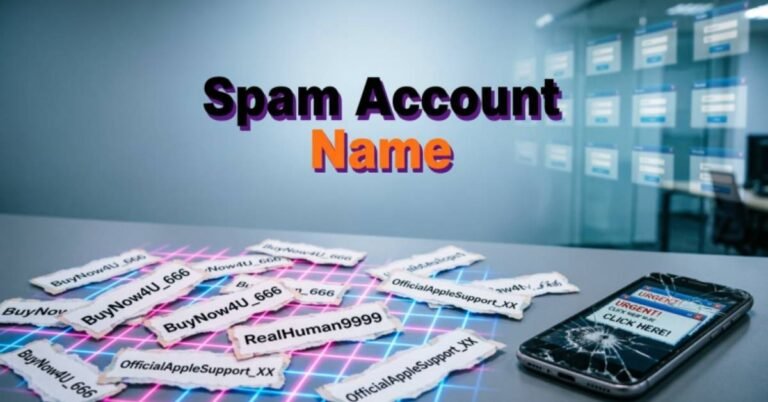 Spam Account Name