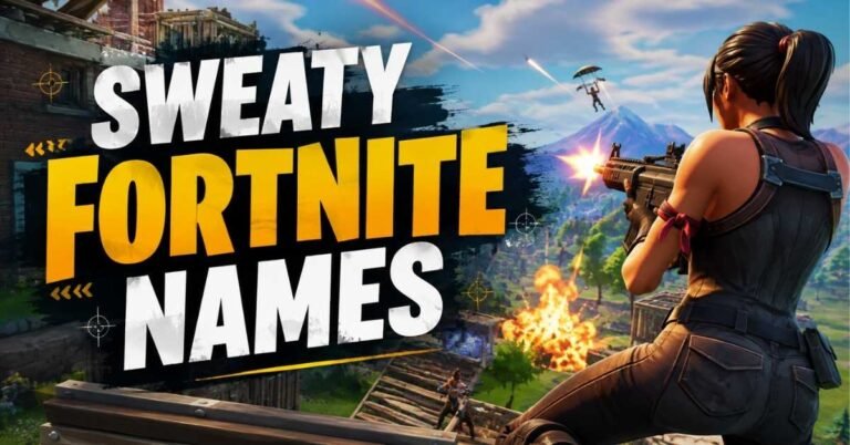 Sweaty Fortnite Names