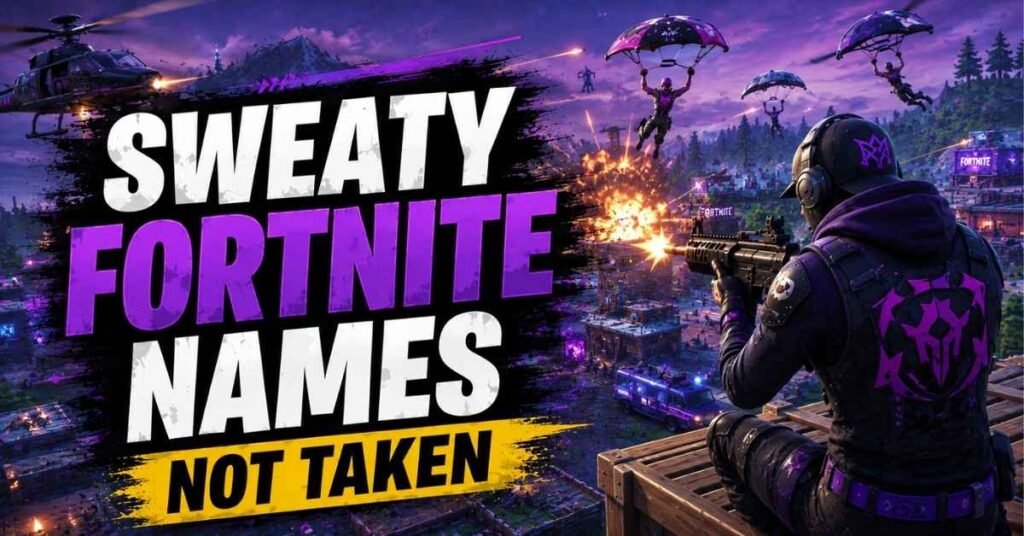 Sweaty Fortnite Names not Taken