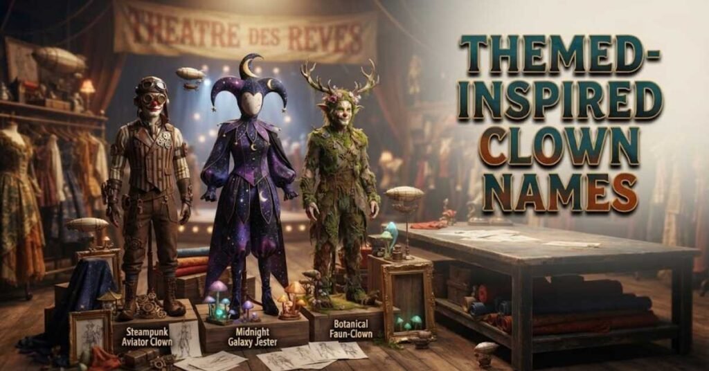 Themed-Inspired Clown Names