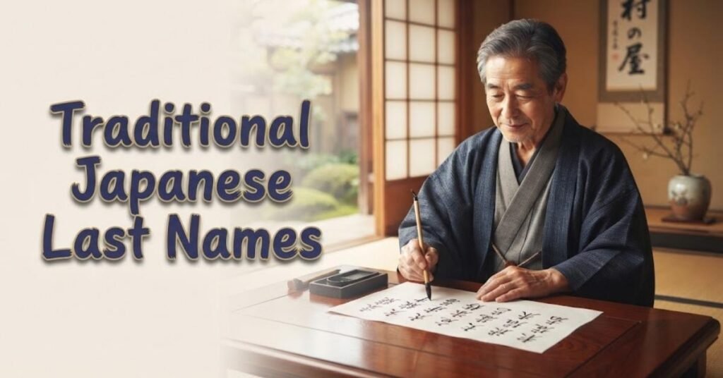 Traditional Japanese Last Names