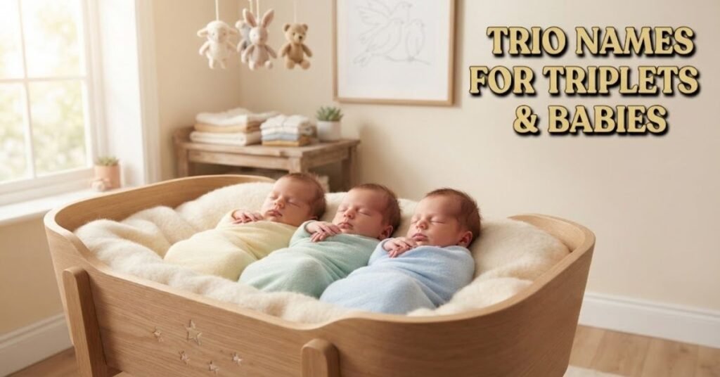 Trio Names for Triplets & Babies