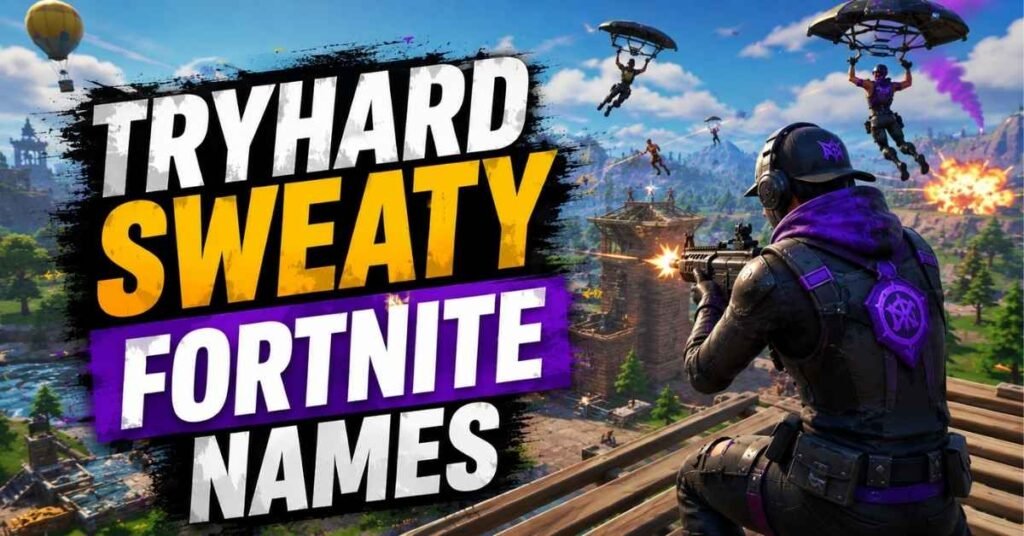 Tryhard Sweaty Fortnite Names