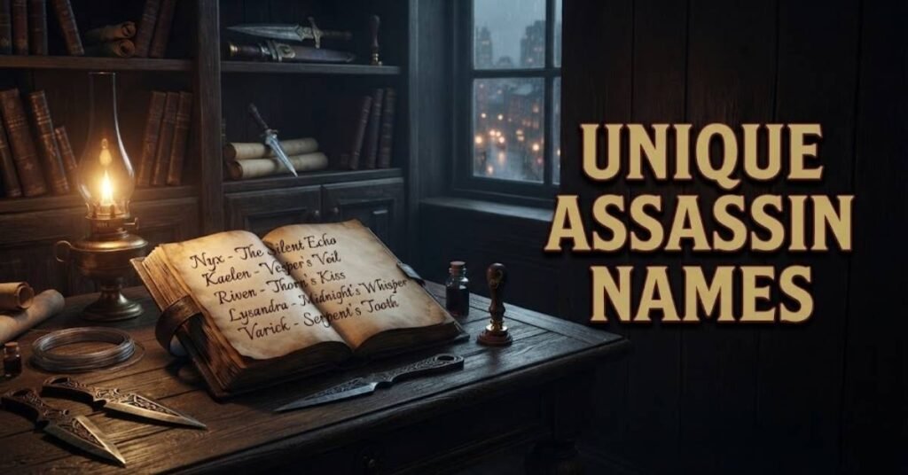 Unique Assassin Names