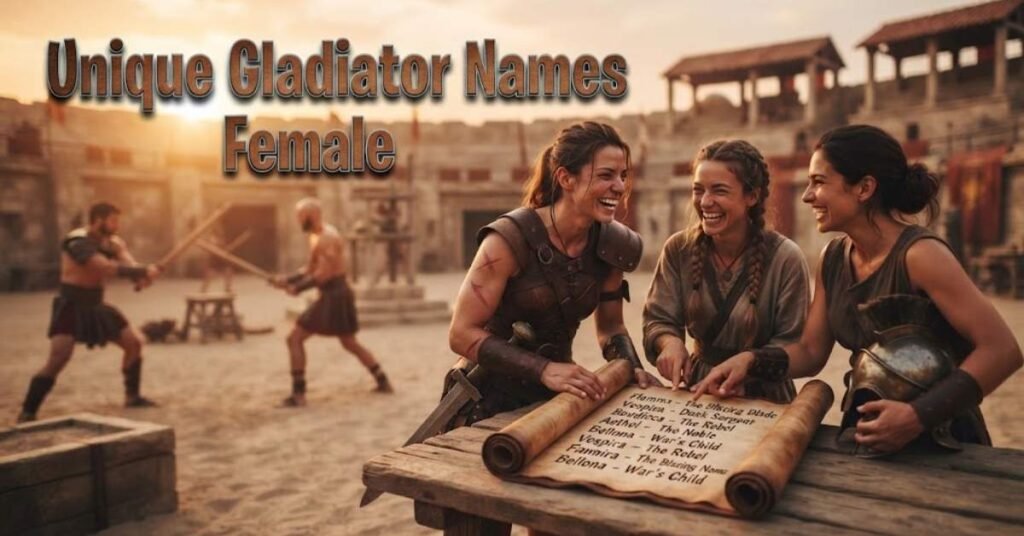Unique Gladiator Names Female