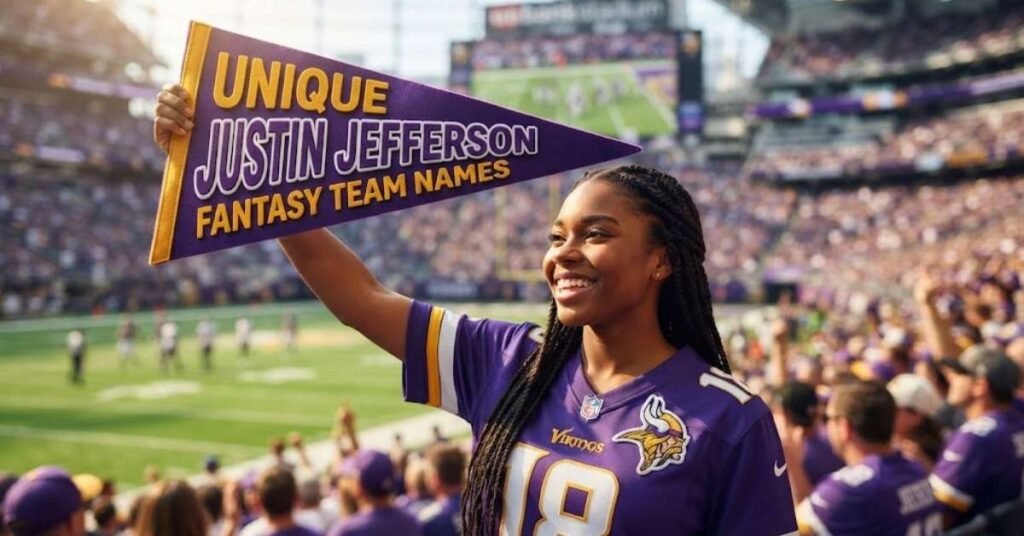 Unique Justin Jefferson Fantasy Team Names