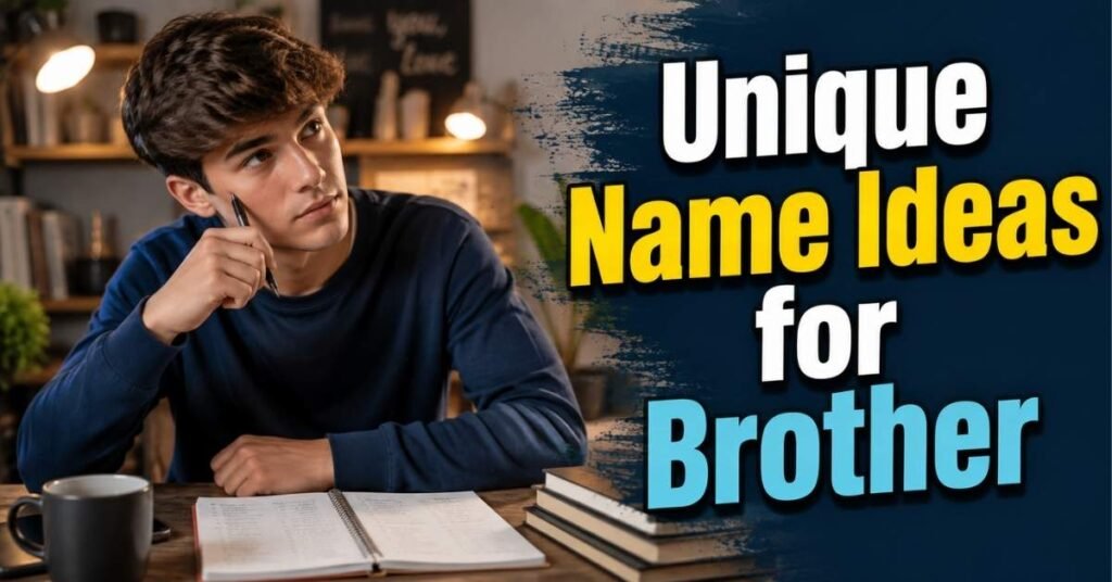 Unique Name Ideas for Brother
