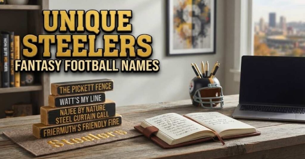Unique Steelers Fantasy Football Names