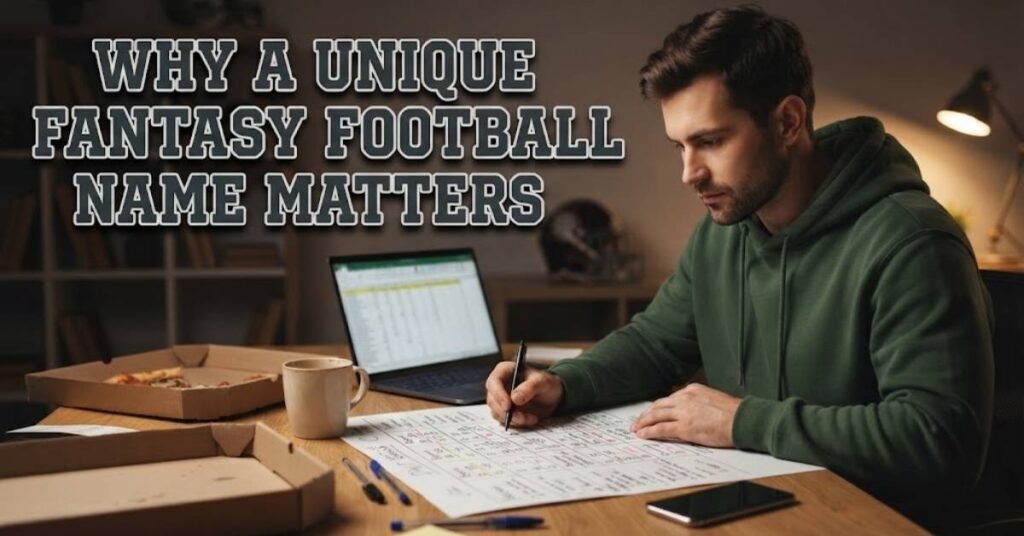 Why a Unique Fantasy Football Name Matters