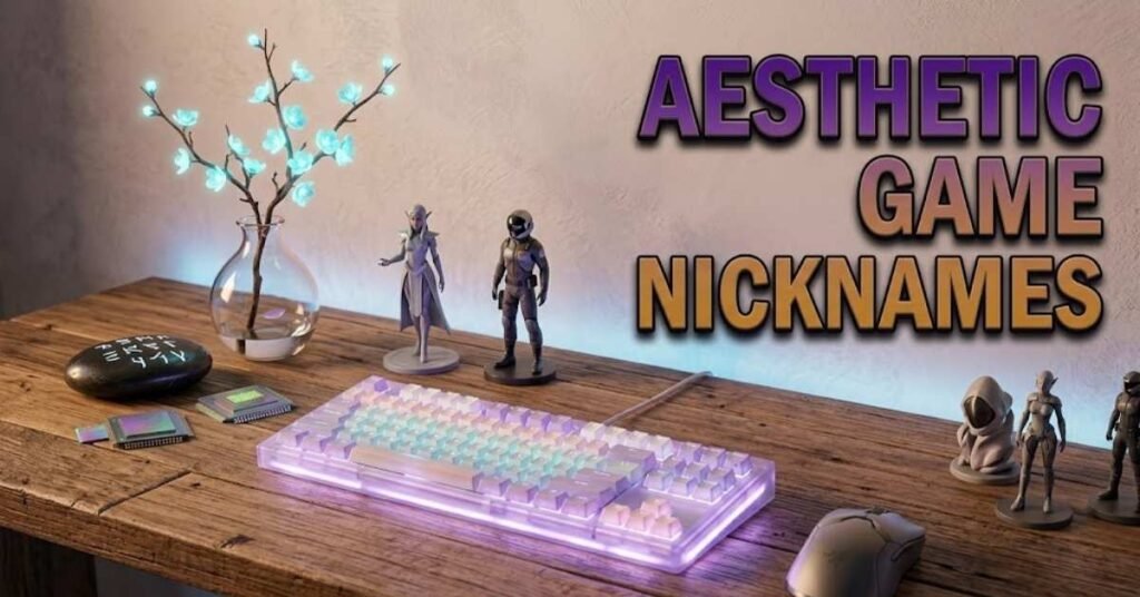 Aesthetic Game Nicknames