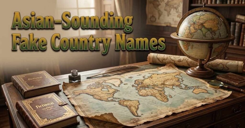Asian-Sounding Fake Country Names